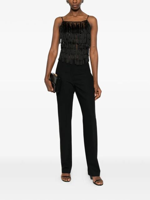 St. Agni tie-up top - Black - zdjęcie produktu nr 2