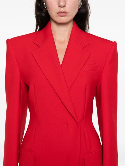Sportmax buttoned double-breasted blazer - Red