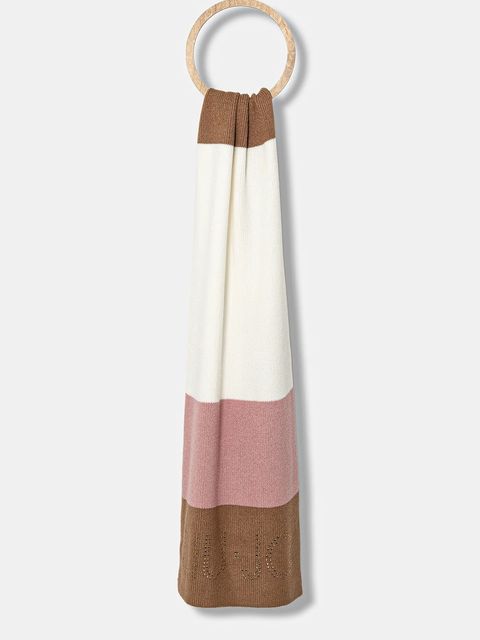 Liu Jo szalik damski kolor brązowy wzorzysty 2F5010.M0300 - zdjęcie produktu nr 1