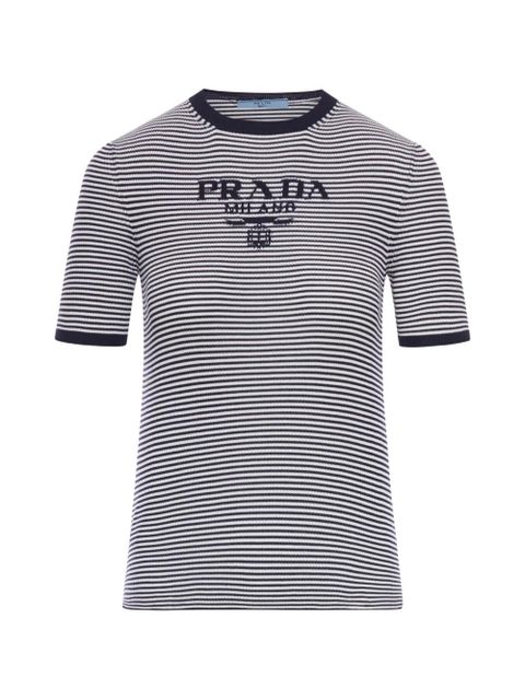 Prada striped sweater - White - zdjęcie produktu nr 1