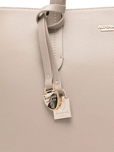Aspinal Of London East West tote bag - Neutrals