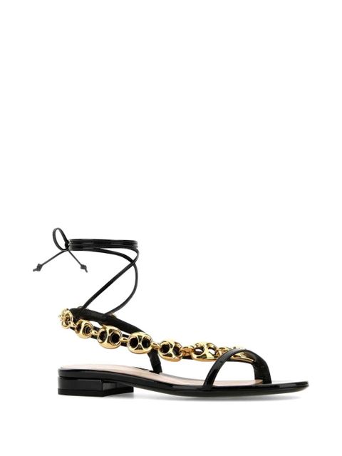 Gucci leather sandals - Black - zdjęcie produktu nr 2
