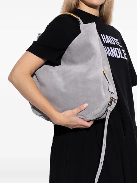 Moschino Handle Me ring handle shoulder bag - Grey - zdjęcie produktu nr 2