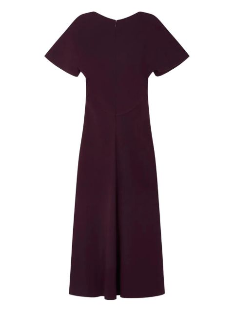 Victoria Beckham cap-sleeve maxi dress - Red - zdjęcie produktu nr 2