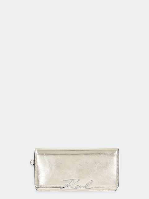 Karl Lagerfeld portfel skórzany K/SIGNATURE - zdjęcie produktu nr 1
