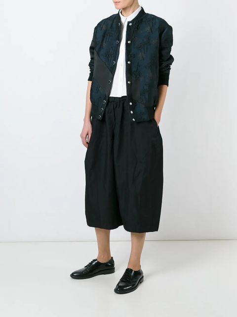 Comme Des Garçons cocoon knee shorts - Black - zdjęcie produktu nr 2