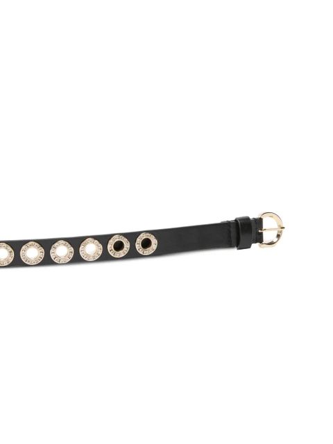 PINKO eyelet belt - Black