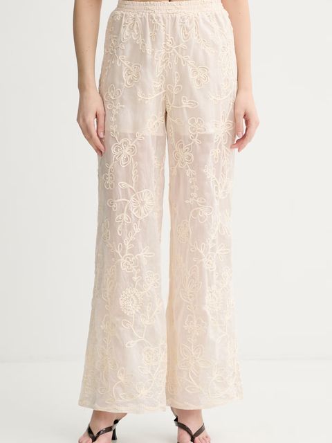 Twinset spodnie damskie z lyocellem - zdjęcie produktu nr 1