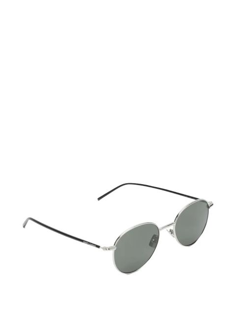 Saint Laurent round-frame sunglasses - Silver - zdjęcie produktu nr 2