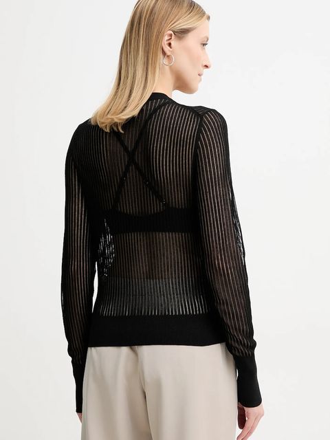 AERON kardigan CONSTANT damski kolor czarny lekki PU237572