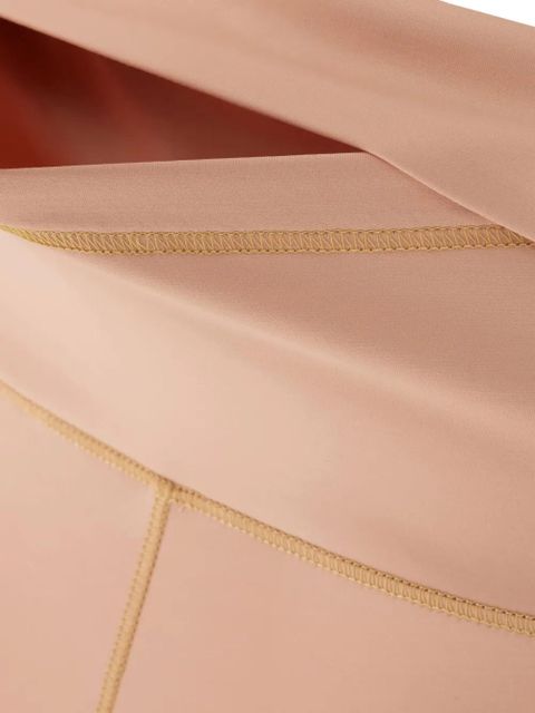 Moncler Grenoble gold-trimmed trousers - Pink