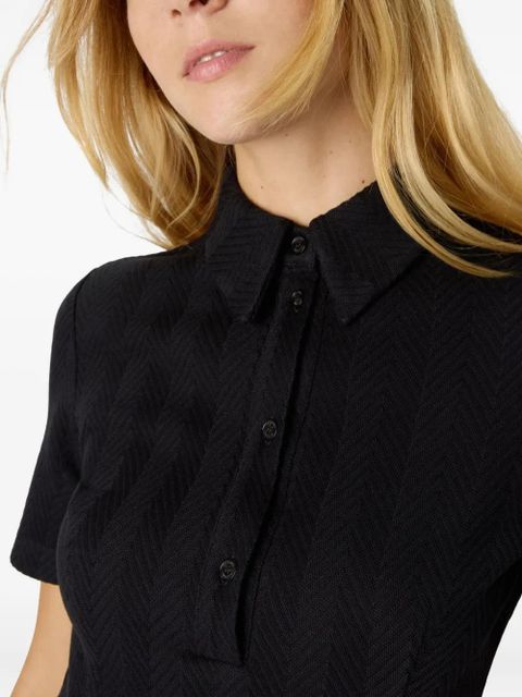 Missoni zigzag-pattern mini dress - Black