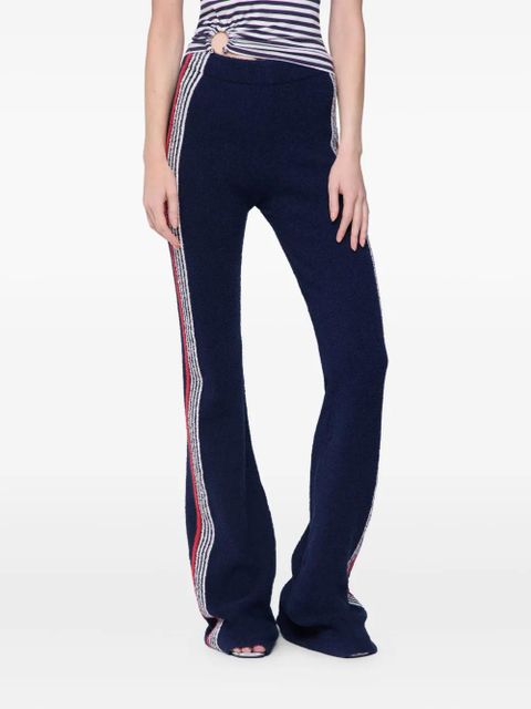 Rabanne knitted trousers - Blue
