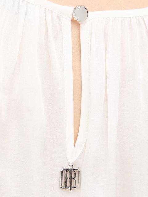 Fracomina bluzka z domieszką jedwabiu