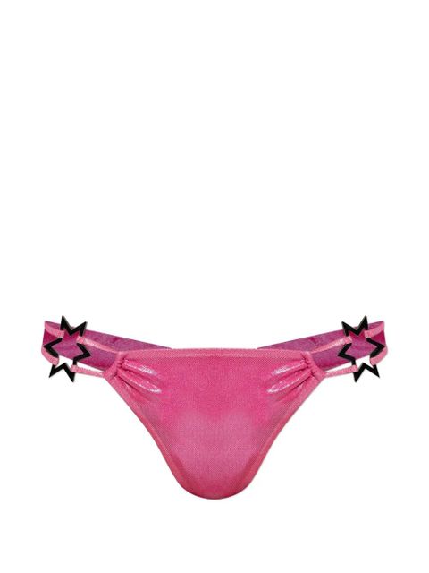 MISBHV star-details bikini bottoms - Pink - zdjęcie produktu nr 1