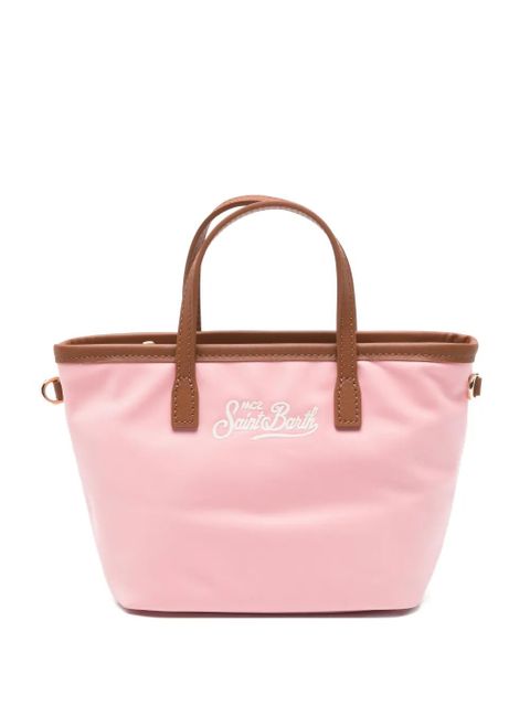 MC2 Saint Barth mini City logo tote bag - Pink - zdjęcie produktu nr 1