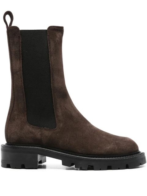 Paris Texas suede chelsea boots - Brown - zdjęcie produktu nr 1