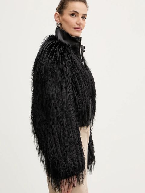 BOSS kurtka kolor czarny przejściowa 50548357