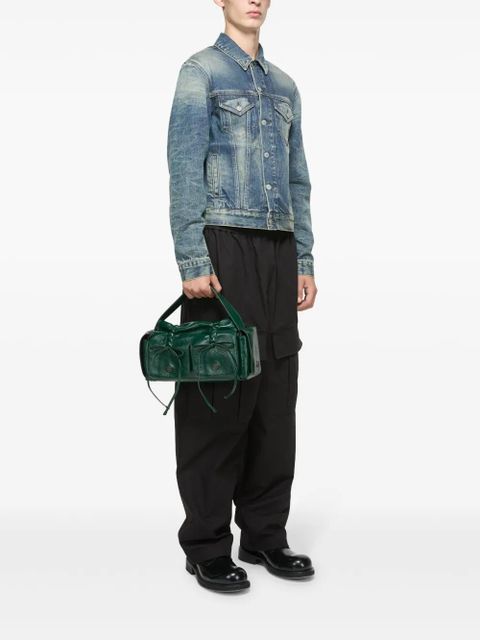 Acne Studios multipocket tote bag - Green - zdjęcie produktu nr 2