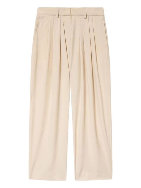 ISABEL MARANT Janice pleated trousers - Neutrals - zdjęcie produktu nr 1