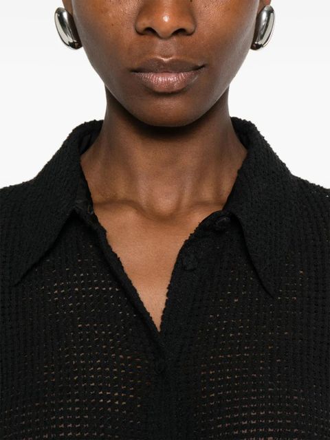 Jil Sander buttoned shirt - Black