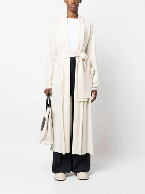 Jil Sander long cashmere cardigan - Neutrals - zdjęcie produktu nr 2