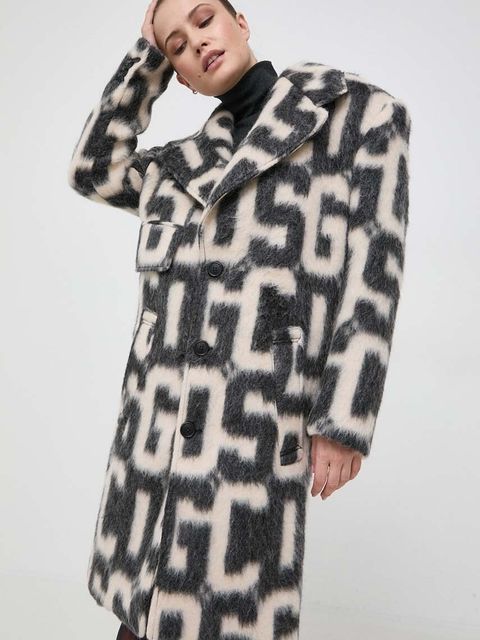 GCDS płaszcz z domieszką wełny - zdjęcie produktu nr 1