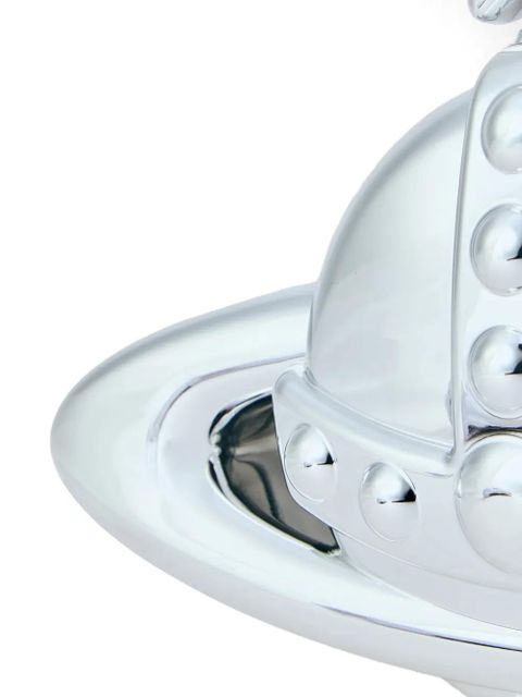 Vivienne Westwood Orb-shaped clutch bag - Silver