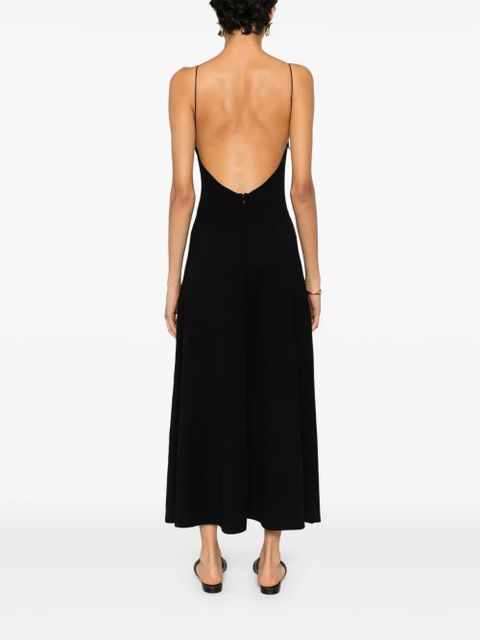 Saint Laurent cut-out midi dress - Black