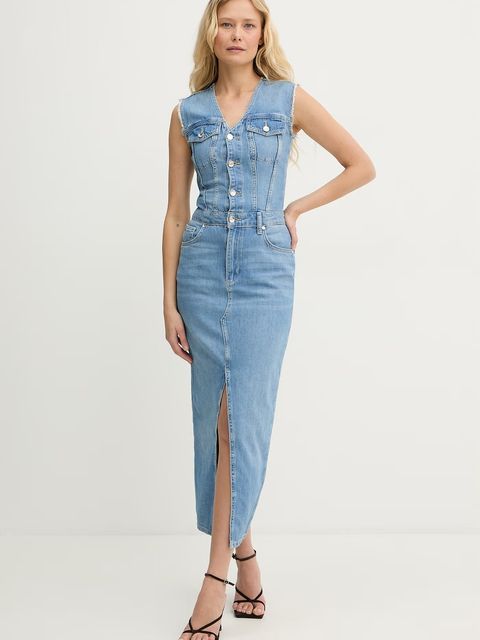 Liu Jo sukienka jeansowa - zdjęcie produktu nr 1