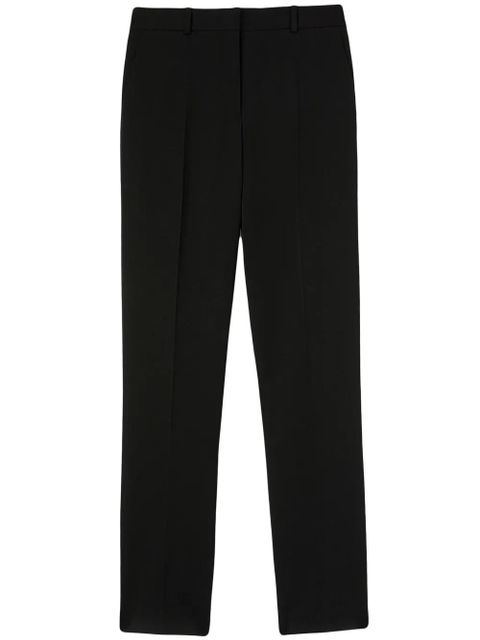 Jil Sander high-waist straight-leg trousers - Black - zdjęcie produktu nr 1