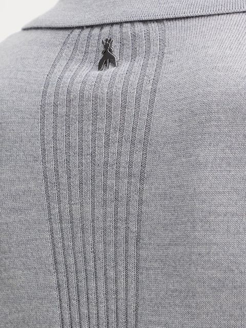 Patrizia Pepe kardigan wełniany damski kolor szary lekki 2K0343 KM36