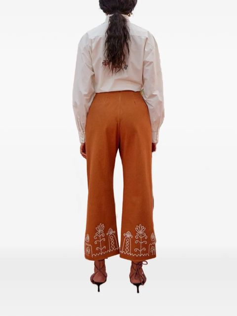 ALEMAIS Carmine embroidered shirt - White - zdjęcie produktu nr 2