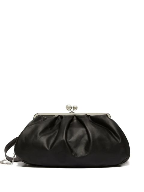 Weekend Max Mara large Pasticcino deconstructed clutch bag - Black - zdjęcie produktu nr 1