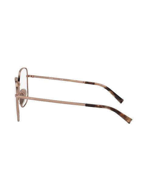 Prada Eyewear square-frame glasses - Gold