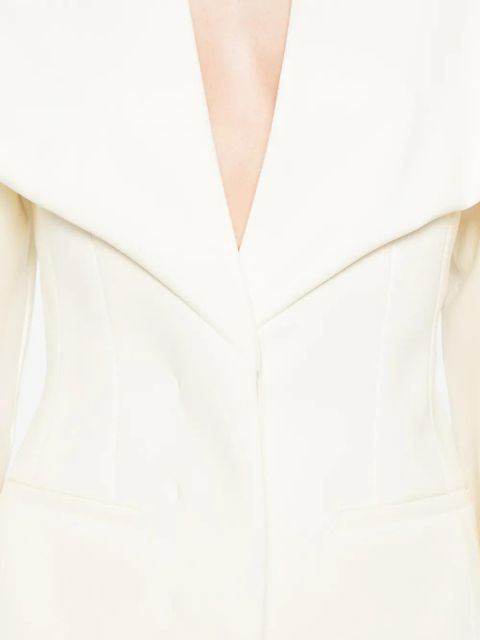 Jacquemus Le Paysan shawl-collar jacket - White