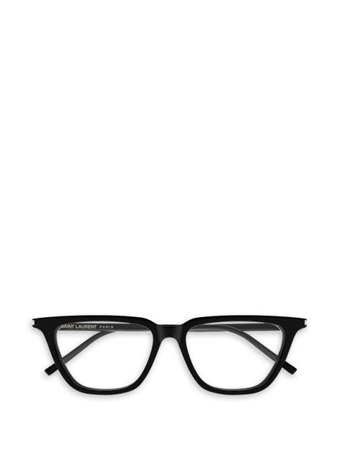Saint Laurent Eyewear square-frame glasses - Black - zdjęcie produktu nr 1