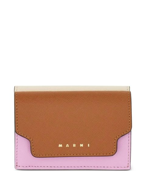 Marni tri-fold wallet - Pink - zdjęcie produktu nr 1