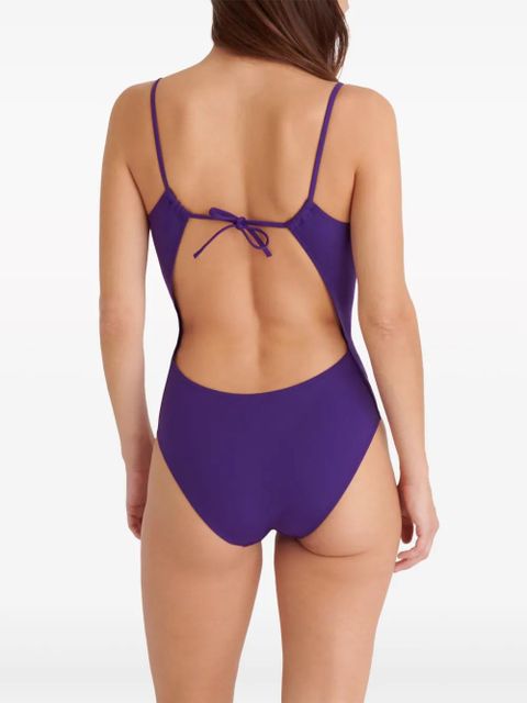 ERES Techno scoop-neck swimsuit - Purple