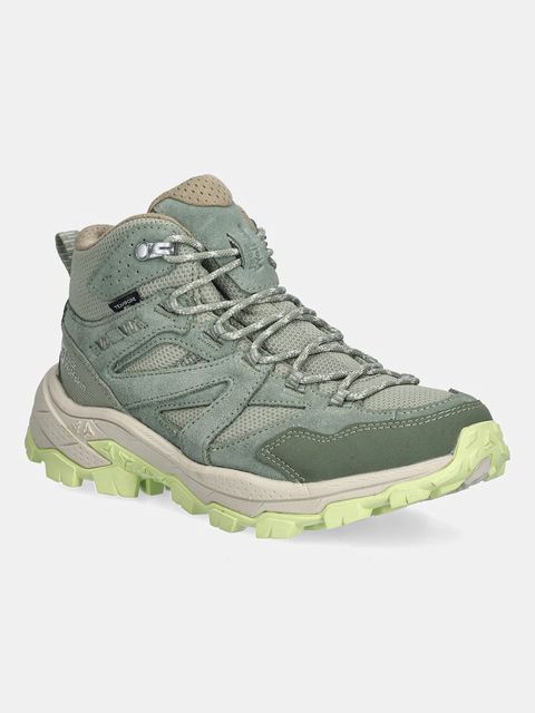 Jack Wolfskin buty Vojo Tour Texapore Mid damskie kolor zielony A62071 - zdjęcie produktu nr 1