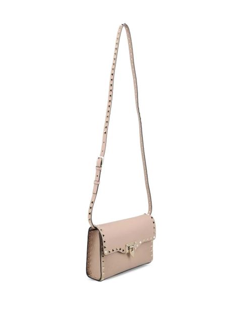 Valentino Garavani small Rockstud leather crossbody bag - Pink
