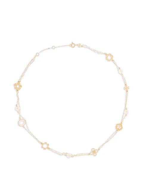 Tory Burch flower necklace - Gold - zdjęcie produktu nr 1
