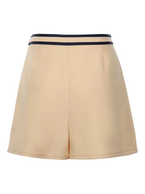 Valentino Garavani V-detail waistband shorts - Neutrals - zdjęcie produktu nr 2
