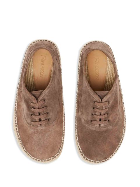 JW Anderson lace-up platform sneakers - Brown