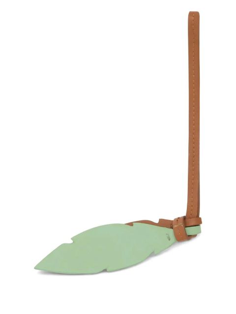 Marni leather leaf keychain - Brown - zdjęcie produktu nr 2