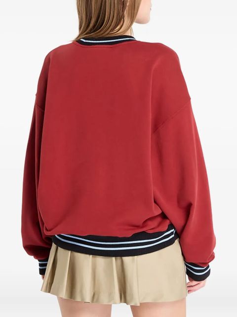 Off-White printed-logo sweatshirt - Red - zdjęcie produktu nr 2