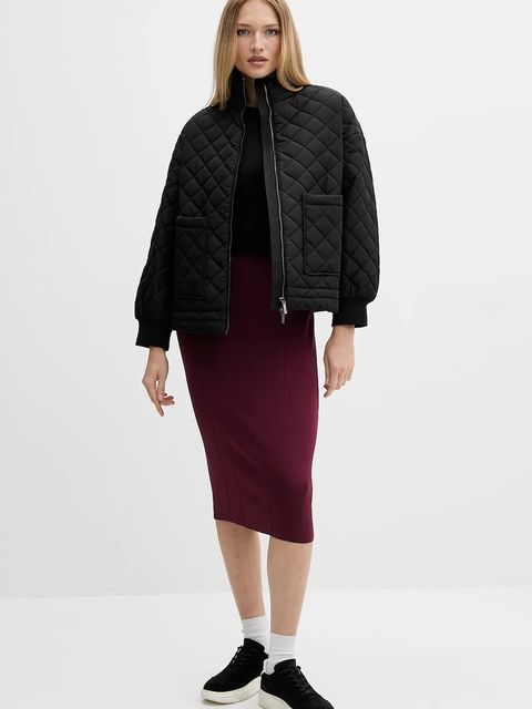 Armani Exchange kurtka kolor czarny przejściowa oversize XW000683 AF16200 - zdjęcie produktu nr 2