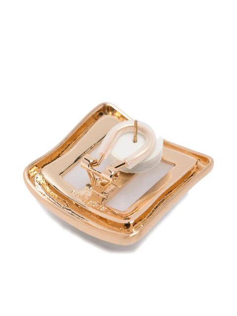 Cult Gaia square suni earrings - White - zdjęcie produktu nr 2