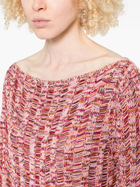 Missoni patterned mini dress - Pink