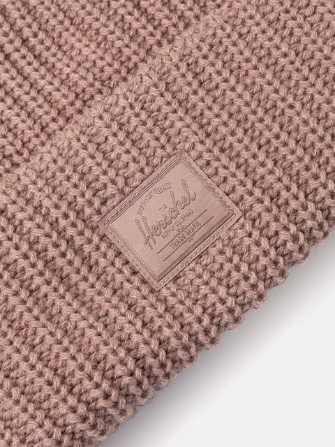 Herschel czapka Douglas kolor brązowy 50635-02077-OS - zdjęcie produktu nr 2